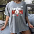 Baseball Mom Leopard Sports Players Mother's Day Women's Comfort Colors T-Shirt Gray Baseball Mom Leopard Sports Players Mother's Day Women's Comfort Colors T-Shirt Gray