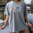 Baseball Mom Love My Boy Retro Casual Letter Print Women's Comfort Colors T-Shirt Gray Baseball Mom Love My Boy Retro Casual Letter Print Women's Comfort Colors T-Shirt Gray