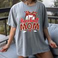 Baseball Mom Mama Mother's Day Leopard Sport Mom Mama Women's Comfort Colors T-Shirt Gray Baseball Mom Mama Mother's Day Leopard Sport Mom Mama Women's Comfort Colors T-Shirt Gray