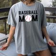Baseball Mom Mommy Mama Mother's Day Women Retro Ball Sports Women's Comfort Colors T-Shirt Gray Baseball Mom Mommy Mama Mother's Day Women Retro Ball Sports Women's Comfort Colors T-Shirt Gray