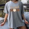 Baseball Mom Mothers' Day Women's Comfort Colors T-Shirt Gray Baseball Mom Mothers' Day Women's Comfort Colors T-Shirt Gray