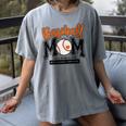 Baseball Mom Orange Varsity Baseball Mama Cute Mother's Day Women's Comfort Colors T-Shirt Gray Baseball Mom Orange Varsity Baseball Mama Cute Mother's Day Women's Comfort Colors T-Shirt Gray