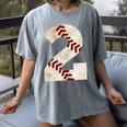 Baseball Mom Baseball Parent Number Two Baseball Gear 2 Women's Comfort Colors T-Shirt Gray Baseball Mom Baseball Parent Number Two Baseball Gear 2 Women's Comfort Colors T-Shirt Gray