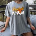Baseball Mom Sports Graphic Novelty Women's Comfort Colors T-Shirt Gray Baseball Mom Sports Graphic Novelty Women's Comfort Colors T-Shirt Gray