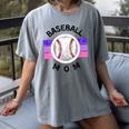 Baseball Mom Sports Mom Proud Baseball Mom Women's Comfort Colors T-Shirt Gray Baseball Mom Sports Mom Proud Baseball Mom Women's Comfort Colors T-Shirt Gray