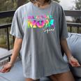 Baseball Mom Squad Tie Dye Cute Ball Mom Women's Comfort Colors T-Shirt Gray Baseball Mom Squad Tie Dye Cute Ball Mom Women's Comfort Colors T-Shirt Gray