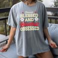 Baseball Mom Stressed Blessed And Baseball Obsessed Premium Women's Comfort Colors T-Shirt Gray Baseball Mom Stressed Blessed And Baseball Obsessed Premium Women's Comfort Colors T-Shirt Gray