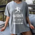 Baseball Mom Tee Baseball Player Mom Women's Comfort Colors T-Shirt Gray