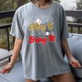 Baseball Moms Bling It & Their Sons Bring It For Women Women's Comfort Colors T-Shirt Gray Baseball Moms Bling It & Their Sons Bring It For Women Women's Comfort Colors T-Shirt Gray