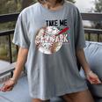 Baseball Moms Cute Take Me To The Ballpark Sports Athletic Women's Comfort Colors T-Shirt Gray Baseball Moms Cute Take Me To The Ballpark Sports Athletic Women's Comfort Colors T-Shirt Gray