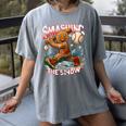 Baseball Player Christmas Gingerbread Smashing Through Snow Women's Comfort Colors T-Shirt Gray Baseball Player Christmas Gingerbread Smashing Through Snow Women's Comfort Colors T-Shirt Gray