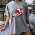 Baseball Santa 67 Christmas Xmas Pajamas Boys Women's Comfort Colors T-Shirt Gray Baseball Santa 67 Christmas Xmas Pajamas Boys Women's Comfort Colors T-Shirt Gray