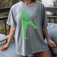 Baseball Shamrock St Patrick's Day Saint Paddy's Women's Comfort Colors T-Shirt Gray Baseball Shamrock St Patrick's Day Saint Paddy's Women's Comfort Colors T-Shirt Gray