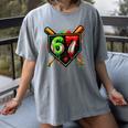 Baseball Six Seven 67 Meme Ice Cream Drip Xmas Women Men Women's Comfort Colors T-Shirt Gray Baseball Six Seven 67 Meme Ice Cream Drip Xmas Women Men Women's Comfort Colors T-Shirt Gray