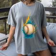 Baseball Splash Team Player For Kids Men Women Women's Comfort Colors T-Shirt Gray Baseball Splash Team Player For Kids Men Women Women's Comfort Colors T-Shirt Gray