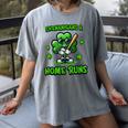 Baseball St Patrick's Day Irish Shamrock Trendy Women's Comfort Colors T-Shirt Gray Baseball St Patrick's Day Irish Shamrock Trendy Women's Comfort Colors T-Shirt Gray