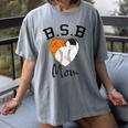 Basketball Soccer Baseball Mom For Women Women's Comfort Colors T-Shirt Gray Basketball Soccer Baseball Mom For Women Women's Comfort Colors T-Shirt Gray