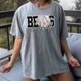 Bears Baseball Mom Game Day School Spirit Bear Pride Women's Comfort Colors T-Shirt Gray Bears Baseball Mom Game Day School Spirit Bear Pride Women's Comfort Colors T-Shirt Gray