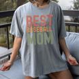 Best Baseball Mom Sports Cute Moms Day Women's Comfort Colors T-Shirt Gray Best Baseball Mom Sports Cute Moms Day Women's Comfort Colors T-Shirt Gray