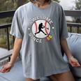 Birthday Baseball Lover 64 Years Old Awesome Since 1962 Women's Comfort Colors T-Shirt Gray