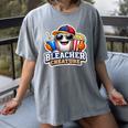 Bleacher Creature Baseball Fan Supporter Game Day Ball Women's Comfort Colors T-Shirt Gray Bleacher Creature Baseball Fan Supporter Game Day Ball Women's Comfort Colors T-Shirt Gray