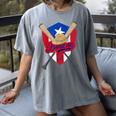 Boricua Puerto Rico Baseball Coqui Frog Pava Hat Fan Women's Comfort Colors T-Shirt Gray Boricua Puerto Rico Baseball Coqui Frog Pava Hat Fan Women's Comfort Colors T-Shirt Gray
