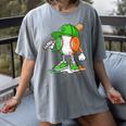 Boys St Patricks Day Irish Flag Kids Baseball Ice Cream Drip Women's Comfort Colors T-Shirt Gray Boys St Patricks Day Irish Flag Kids Baseball Ice Cream Drip Women's Comfort Colors T-Shirt Gray