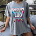 Bruh It's My 100 Days Of School Baseball Ice Cream Drip Boys Women's Comfort Colors T-Shirt Gray Bruh It's My 100 Days Of School Baseball Ice Cream Drip Boys Women's Comfort Colors T-Shirt Gray