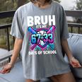 Bruh It's My 67 33 Days Of School Baseball 100 Days Smarter Women's Comfort Colors T-Shirt Gray Bruh It's My 67 33 Days Of School Baseball 100 Days Smarter Women's Comfort Colors T-Shirt Gray