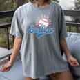 Busy Raising Ballers Baseball Mom Group Tee Women's Comfort Colors T-Shirt Gray