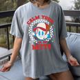 Calm Your Mitts Baseball Mom Mother's Day Softball Mom Premium Women's Comfort Colors T-Shirt Gray Calm Your Mitts Baseball Mom Mother's Day Softball Mom Premium Women's Comfort Colors T-Shirt Gray