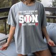 You Can't Scare Me I Have a Son Baseball Mom Women's Comfort Colors T-Shirt Gray You Can't Scare Me I Have a Son Baseball Mom Women's Comfort Colors T-Shirt Gray