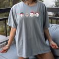 Christmas Baseball Player X-Mas Balls Women's Comfort Colors T-Shirt Gray Christmas Baseball Player X-Mas Balls Women's Comfort Colors T-Shirt Gray
