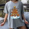 Christmas Baseball Tree Lights Xmas Women's Comfort Colors T-Shirt Gray Christmas Baseball Tree Lights Xmas Women's Comfort Colors T-Shirt Gray
