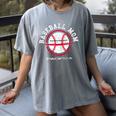 Chrysler Pacifica Baseball Mom Women's Comfort Colors T-Shirt Gray Chrysler Pacifica Baseball Mom Women's Comfort Colors T-Shirt Gray