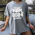 Class Of 2024 Senior Year Baseball Mom Senior 2024 Women's Comfort Colors T-Shirt Gray Class Of 2024 Senior Year Baseball Mom Senior 2024 Women's Comfort Colors T-Shirt Gray
