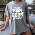 Class Of 2025 Senior Year Baseball Mom Senior 2025 Women's Comfort Colors T-Shirt Gray Class Of 2025 Senior Year Baseball Mom Senior 2025 Women's Comfort Colors T-Shirt Gray