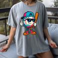 Cool Baseball Drip For Boys Ice Cream Drip Baseball Kids Women's Comfort Colors T-Shirt Gray Cool Baseball Drip For Boys Ice Cream Drip Baseball Kids Women's Comfort Colors T-Shirt Gray