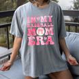 Coquette Bow In My Baseball Mom Era Baseball Mama Mother Day Women's Comfort Colors T-Shirt Gray Coquette Bow In My Baseball Mom Era Baseball Mama Mother Day Women's Comfort Colors T-Shirt Gray