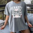 Crazy Proud Always Loud Baseball Mom Saying Graphic Premium Tri-Blend Women's Comfort Colors T-Shirt Gray Crazy Proud Always Loud Baseball Mom Saying Graphic Premium Tri-Blend Women's Comfort Colors T-Shirt Gray