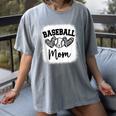 Custom Baseball Mom Number 5 Heart For Mom Women's Comfort Colors T-Shirt Gray Custom Baseball Mom Number 5 Heart For Mom Women's Comfort Colors T-Shirt Gray