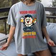 Cute Baseball Fan Weekend Forecast Change Of Beer And Hotdog Women's Comfort Colors T-Shirt Gray