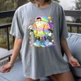 Cute Easter Baseball Ice Cream Boys Girls Kids Women's Comfort Colors T-Shirt Gray