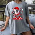 Dabbing Baseball Drip Ice Cream Youth Boy Valentines Day Women's Comfort Colors T-Shirt Gray