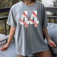 Distressed Baseball Number 44 Jersey Uniform Player Fan Women's Comfort Colors T-Shirt Gray Distressed Baseball Number 44 Jersey Uniform Player Fan Women's Comfort Colors T-Shirt Gray