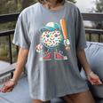 Donut Baseball Hat Ball Bat Cute Sport Toddler Boys Kids Men Women's Comfort Colors T-Shirt Gray Donut Baseball Hat Ball Bat Cute Sport Toddler Boys Kids Men Women's Comfort Colors T-Shirt Gray