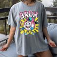Drip Baseball Boy Youth Kid Ice Cream Dripping Baseball Bruh Women's Comfort Colors T-Shirt Gray Drip Baseball Boy Youth Kid Ice Cream Dripping Baseball Bruh Women's Comfort Colors T-Shirt Gray