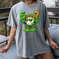 Drip Baseball Irish Shamrock St Patricks Men Boy Kid Women's Comfort Colors T-Shirt Gray