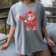Drippy Baseball Mascot Valentine Heart Glasses Cartoon Women's Comfort Colors T-Shirt Gray Drippy Baseball Mascot Valentine Heart Glasses Cartoon Women's Comfort Colors T-Shirt Gray