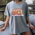 Football Baseball Basketball Player Sport Christmas Women's Comfort Colors T-Shirt Gray Football Baseball Basketball Player Sport Christmas Women's Comfort Colors T-Shirt Gray